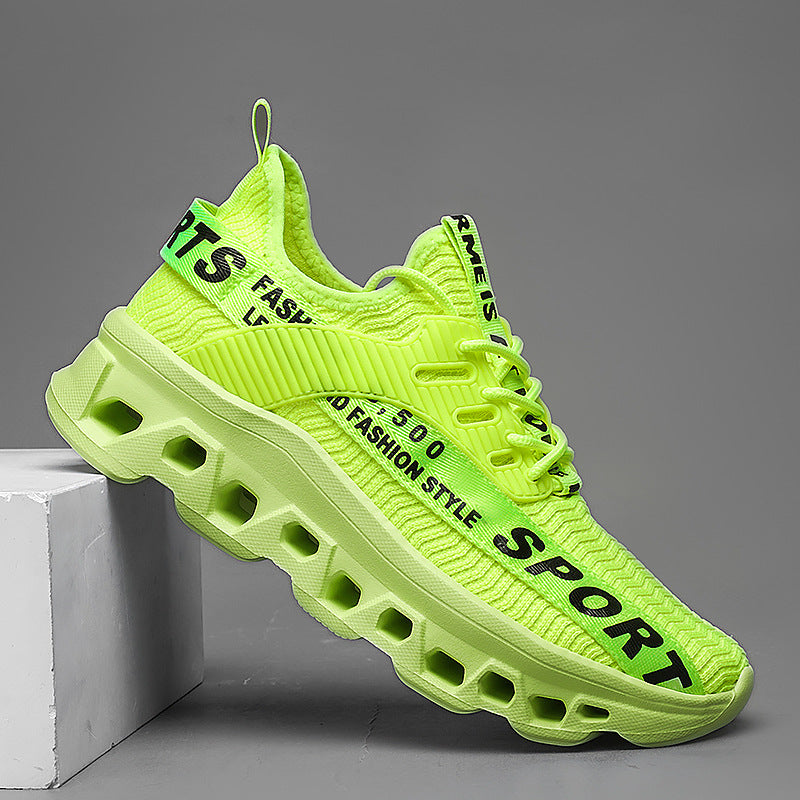 Damen Laufschuhe Sportlich Elastisch Mit Weicher Sohle
