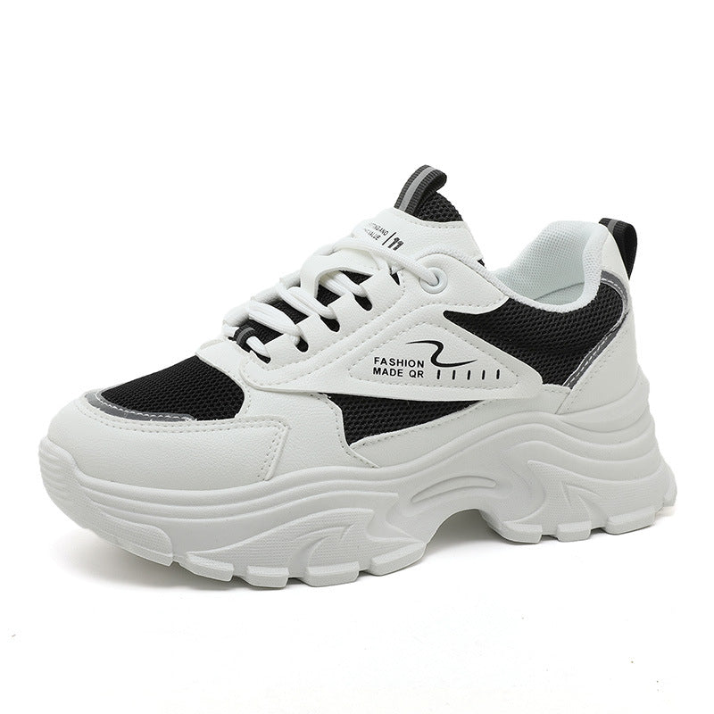 Damen Sneaker Chunky Sportlich Bequem Mit Stoßdämpfung