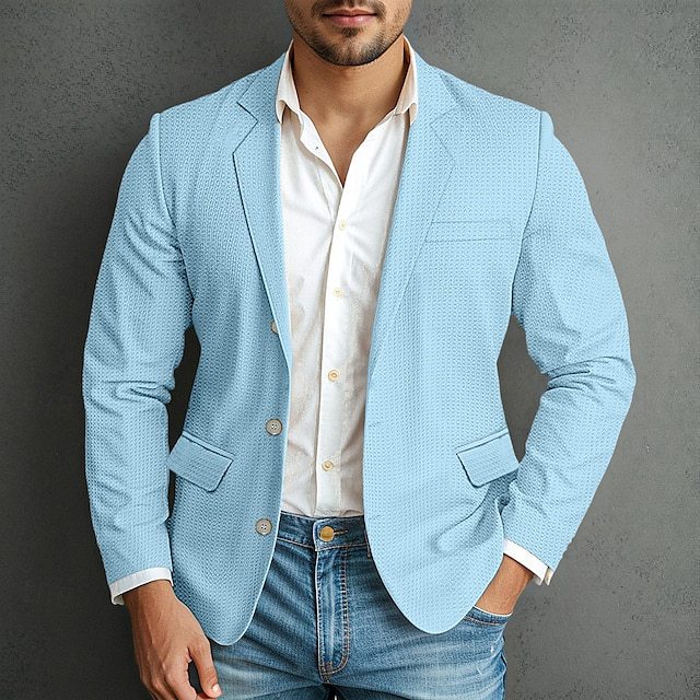 Herren Leinenblazer Elegante Sommerjacke Modern - BerlinGlamour