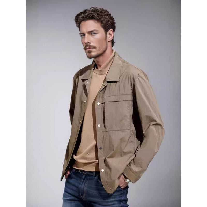 Herren Utility-Jacke Modern Funktional