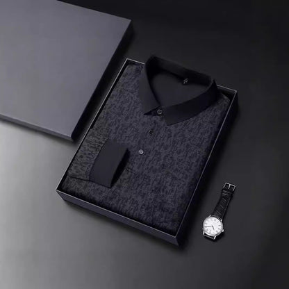 Herren Poloshirt Grafik Atmungsaktiv Modern