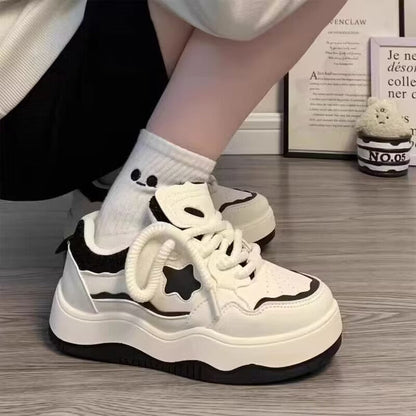 Damen Sneaker Chunky atmungsaktiv KomfortSchuhe Modern