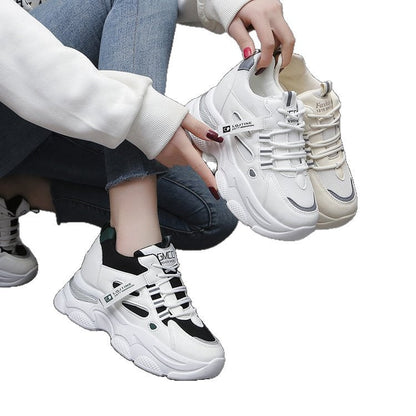 Damen Sneaker Chunky Bequem atmungsaktiv Rutschfest