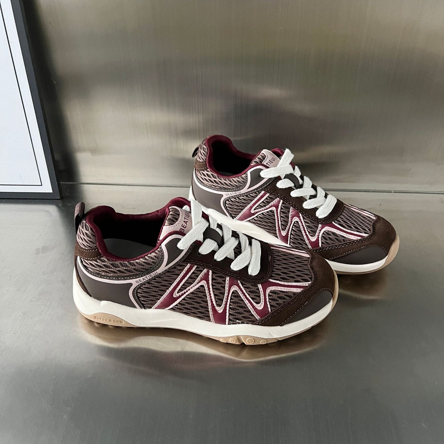 Damen Laufschuhe Sport Sneaker Flexibel Rutschfest
