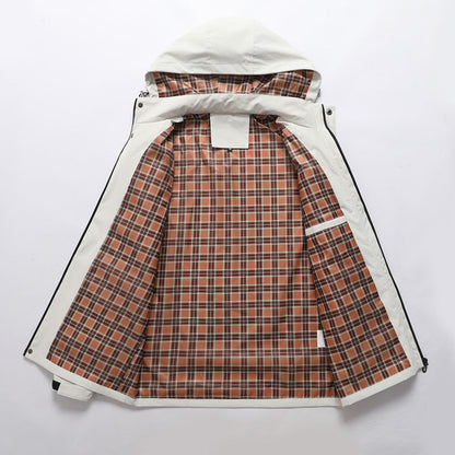 Wasserabweisende Herrenjacke Funktionsjacke Winddicht