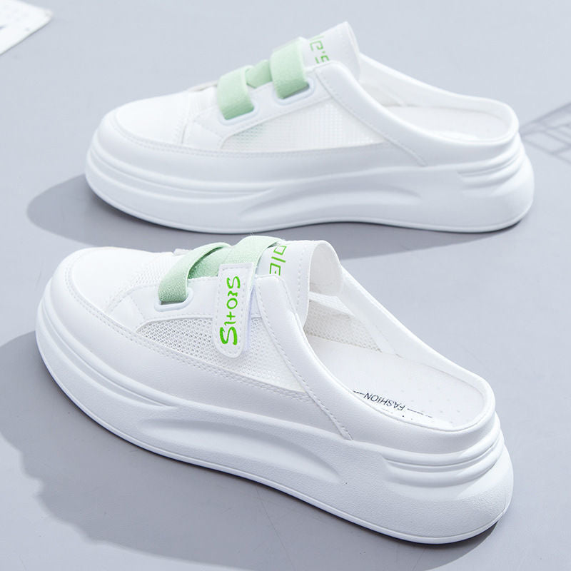 Damen Sneaker Slip-On Weich atmungsaktiv Komfortschuhe