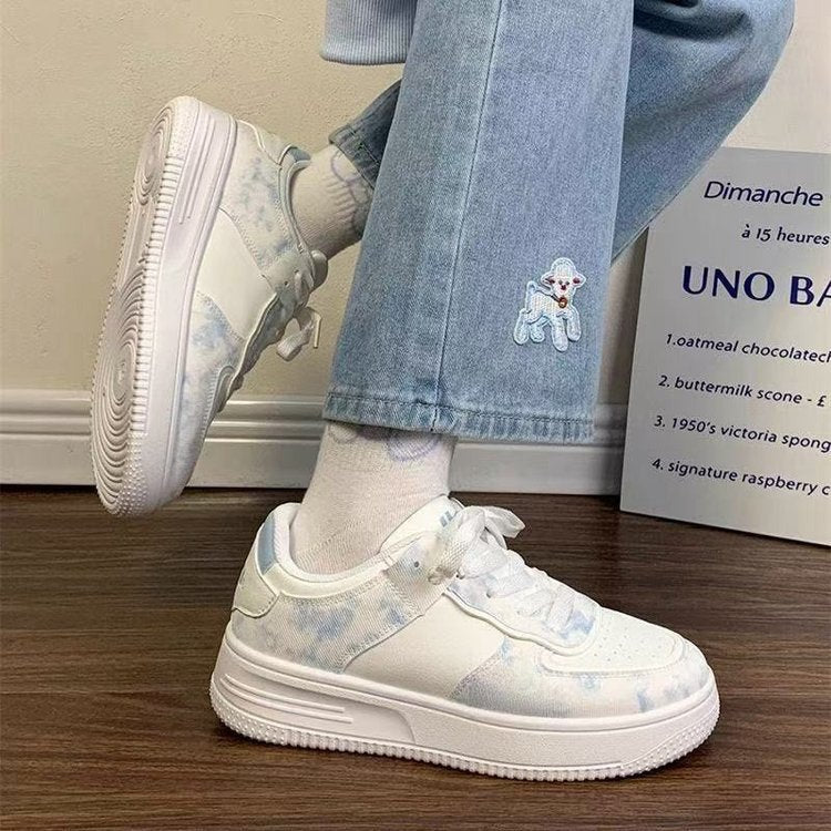 Damen Sneaker Farbenfroh mit Weichsohle Komfortsport