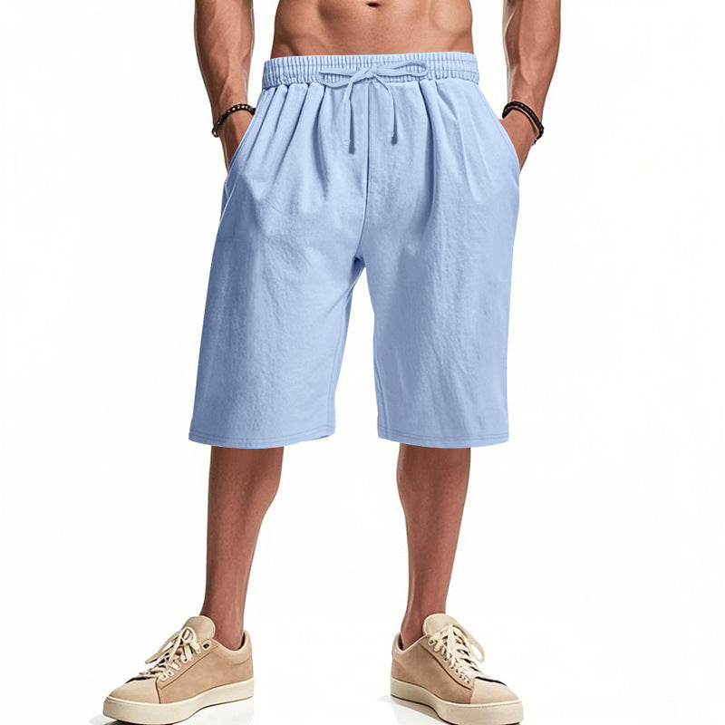 Herren Cargo Shorts Bequem Elastisch Große Taschen