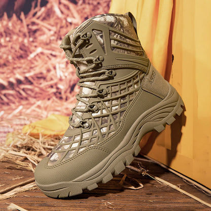 Herren Bergstiefel Stabil und Robust für Outdoor Aktivitäten
