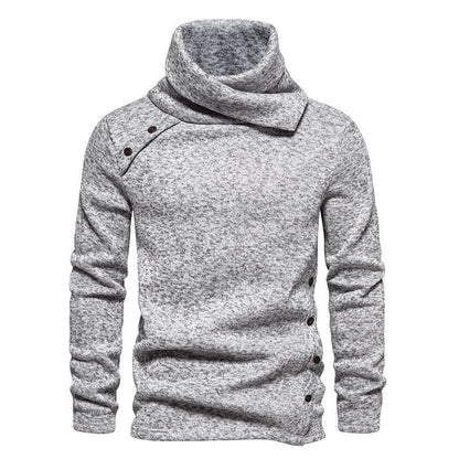 Herren Rollkragenpullover Modern mit Trend Design