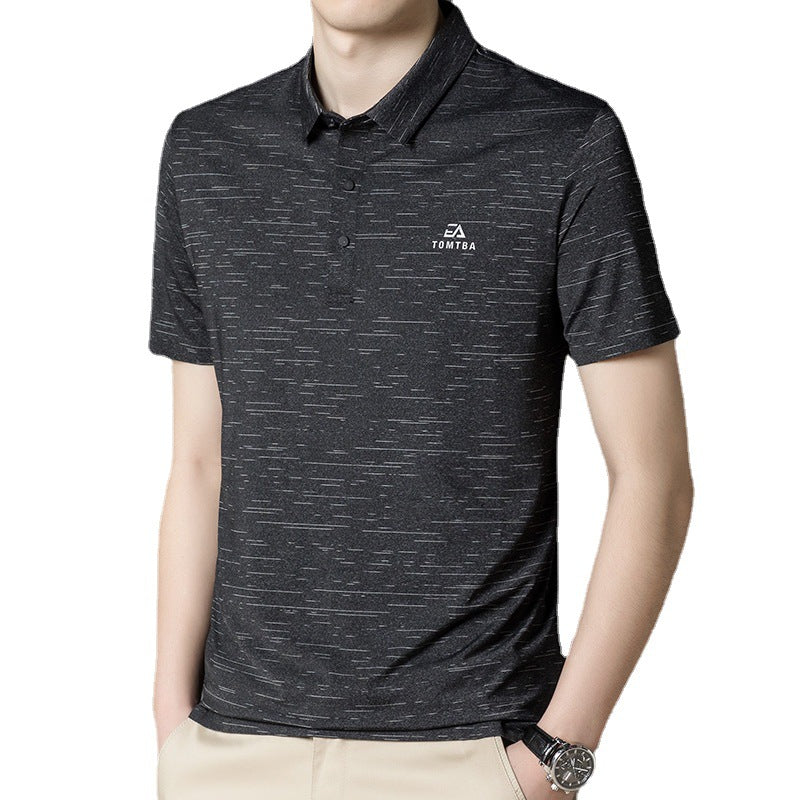 Herren Polohemd Strukturiert Modern Slim Fit