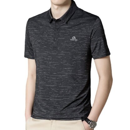 Herren Polohemd Strukturiert Modern Slim Fit