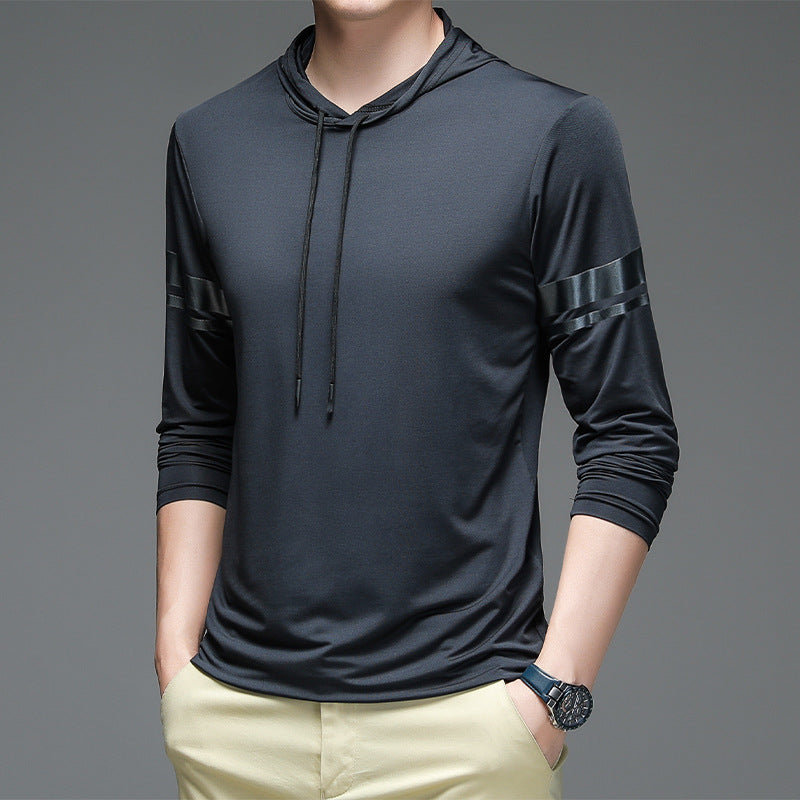 Herren Sport Hoodie atmungsaktiv Funktionsshirt Modern