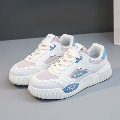 Damen Sneaker High Heel Sportlich Modern