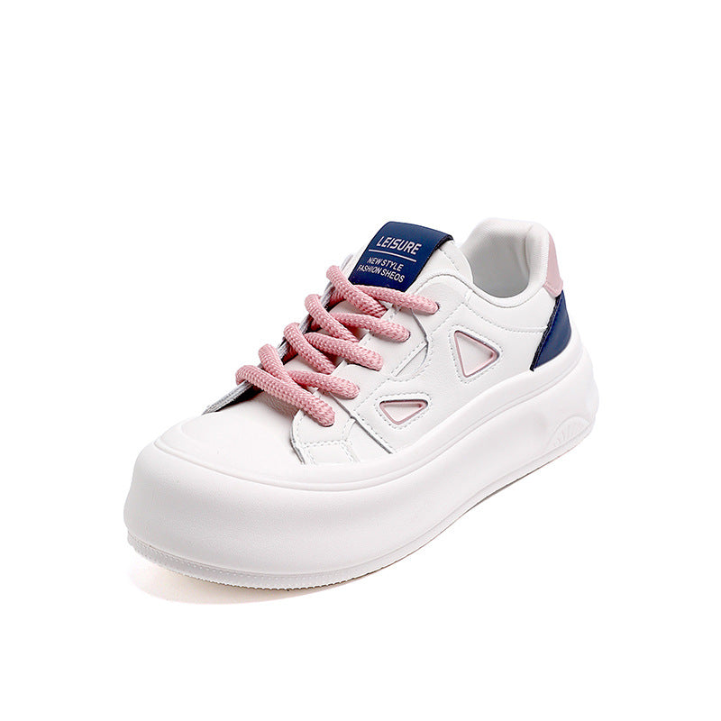 Damen Sneaker Plattform Modisch Hoch