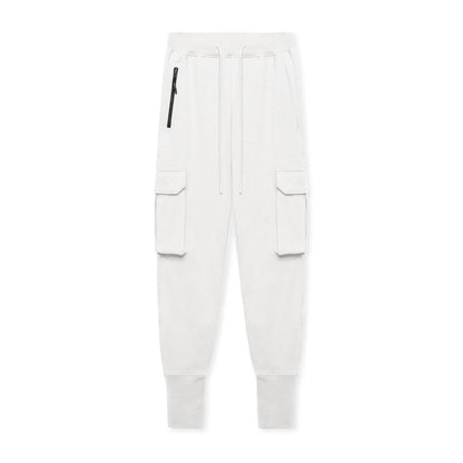Herren Jogginghose Bequem Reißverschluss Cargo Hose Modern