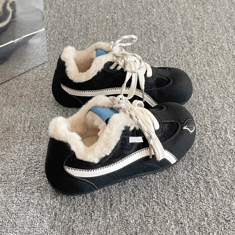 Damen Sneaker Bequem Weich Futter Sportlich - BerlinGlamour