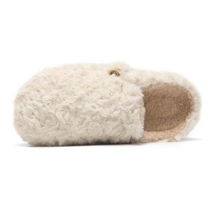 Damen Hausschuhe Flauschig Warm mit Weichem Futter