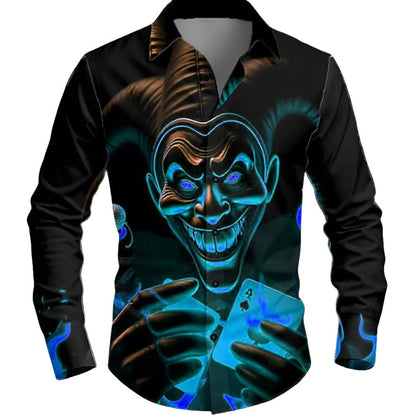 Herren Hemd mit coolem Comic Design Berlin Style