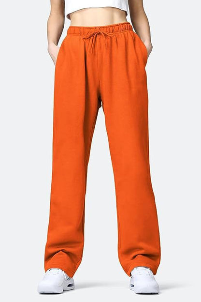 Damen Freizeithose Bequem Elastisch Mit Taschen