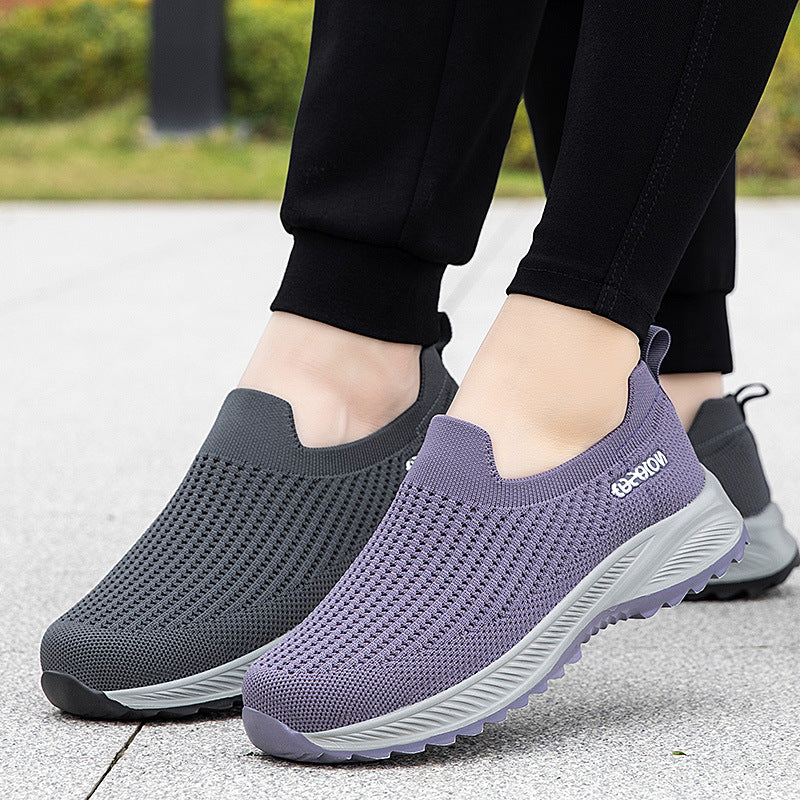 Damen Sneaker Slip-On Bequem Sportlich - BerlinGlamour