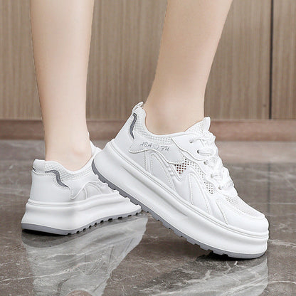 Damen Sneaker Sportlich atmungsaktiv Mesh Sohle