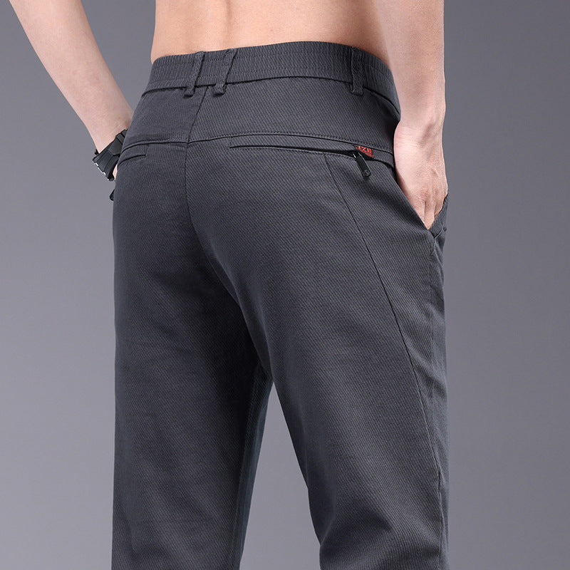 Herren Chino Hose Elastisch Stretch
