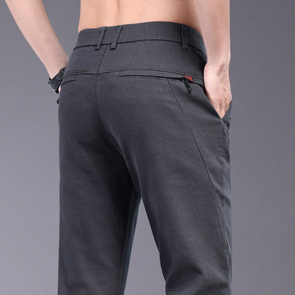 Herren Chino Hose Elastisch Stretch