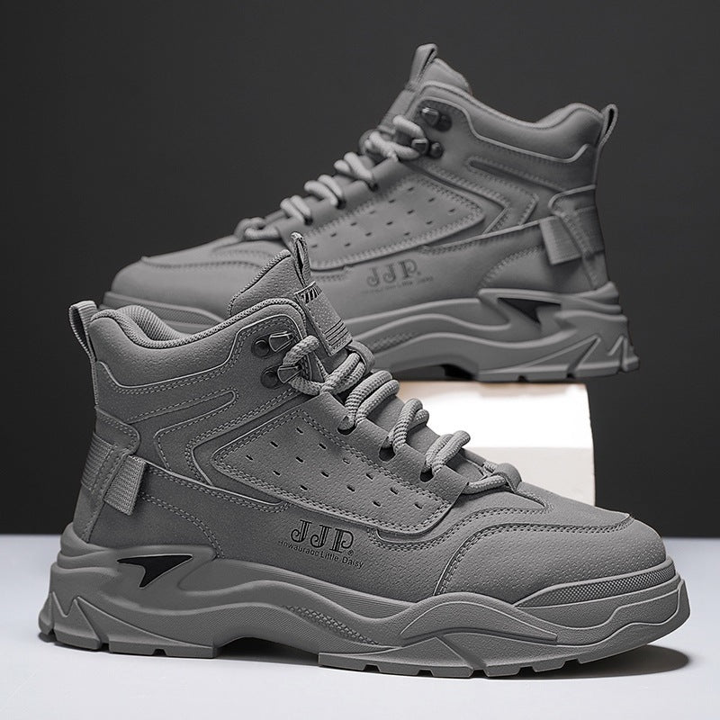 Damen Sneaker High-Top Sportlich Bequem Laufsohle - BerlinGlamour