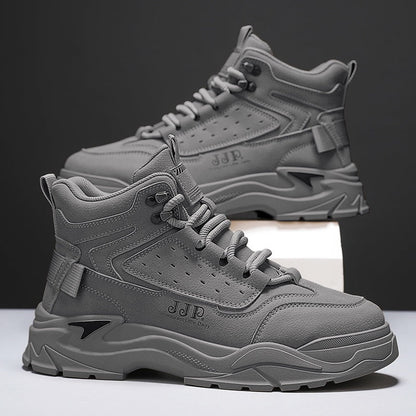 Damen Sneaker High-Top Sportlich Bequem Laufsohle - BerlinGlamour