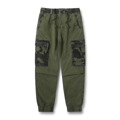 Herren Cargo-Hose Mit Reißverschlusstaschen Elastisch Praktisch