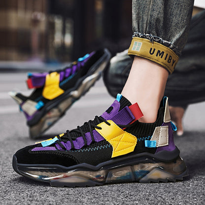 Damen Sneaker Outdoor Atmungsaktiv Rutschfest Schwarz