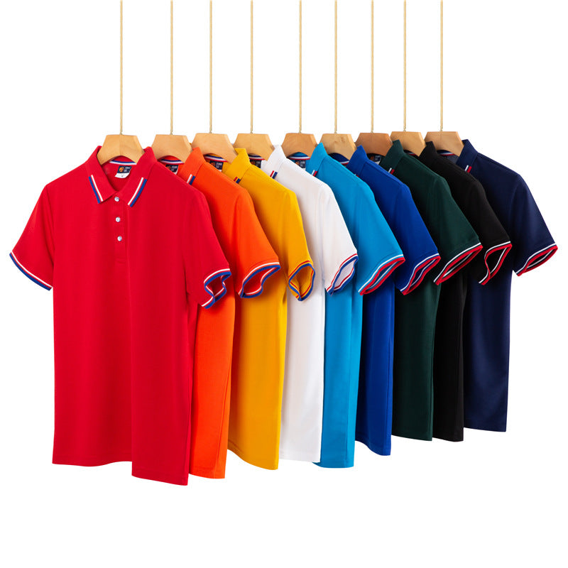 Herren Poloshirt Atmungsaktiv Modern Kontrast Details - BerlinGlamour
