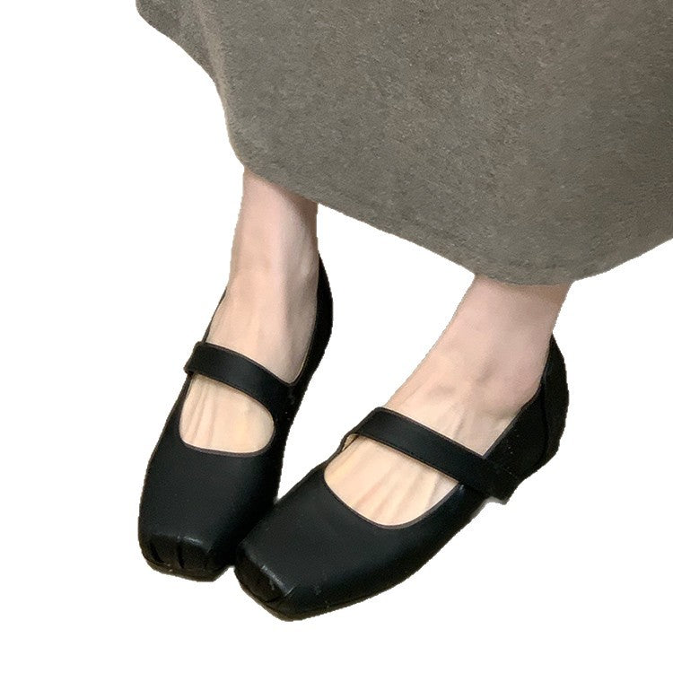 Damen Ballerinas Bequem Komfortabel Mit Riemen