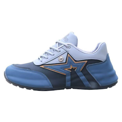 Damen Sneaker Sportlich Flexibel Laufsohle Schwarz