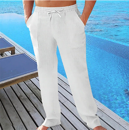 Herren Freizeithose Leichte Strandhose Sommer - BerlinGlamour