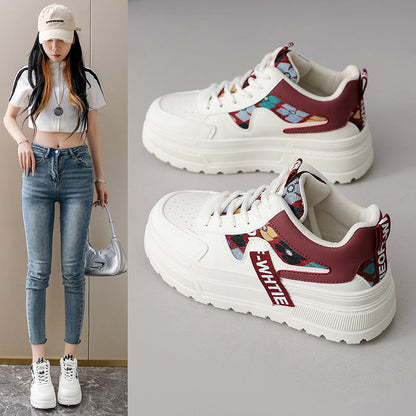 Damen Sneaker Sportlich Bequem Laufsohle Trendy - BerlinGlamour