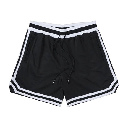 Herren Sports Shorts Mesh atmungsaktiv Seitenstreifen
