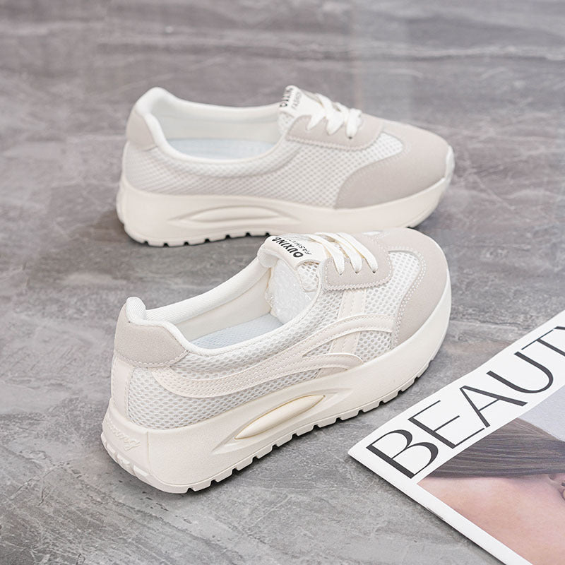 Damen Sport-Sneaker Bequem Atmungsaktiv Laufsohle Dämpfung