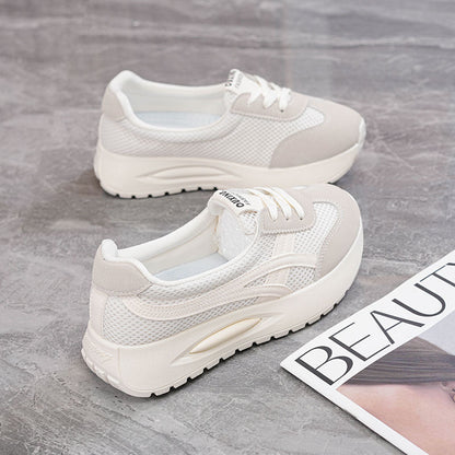 Damen Sport-Sneaker Bequem Atmungsaktiv Laufsohle Dämpfung