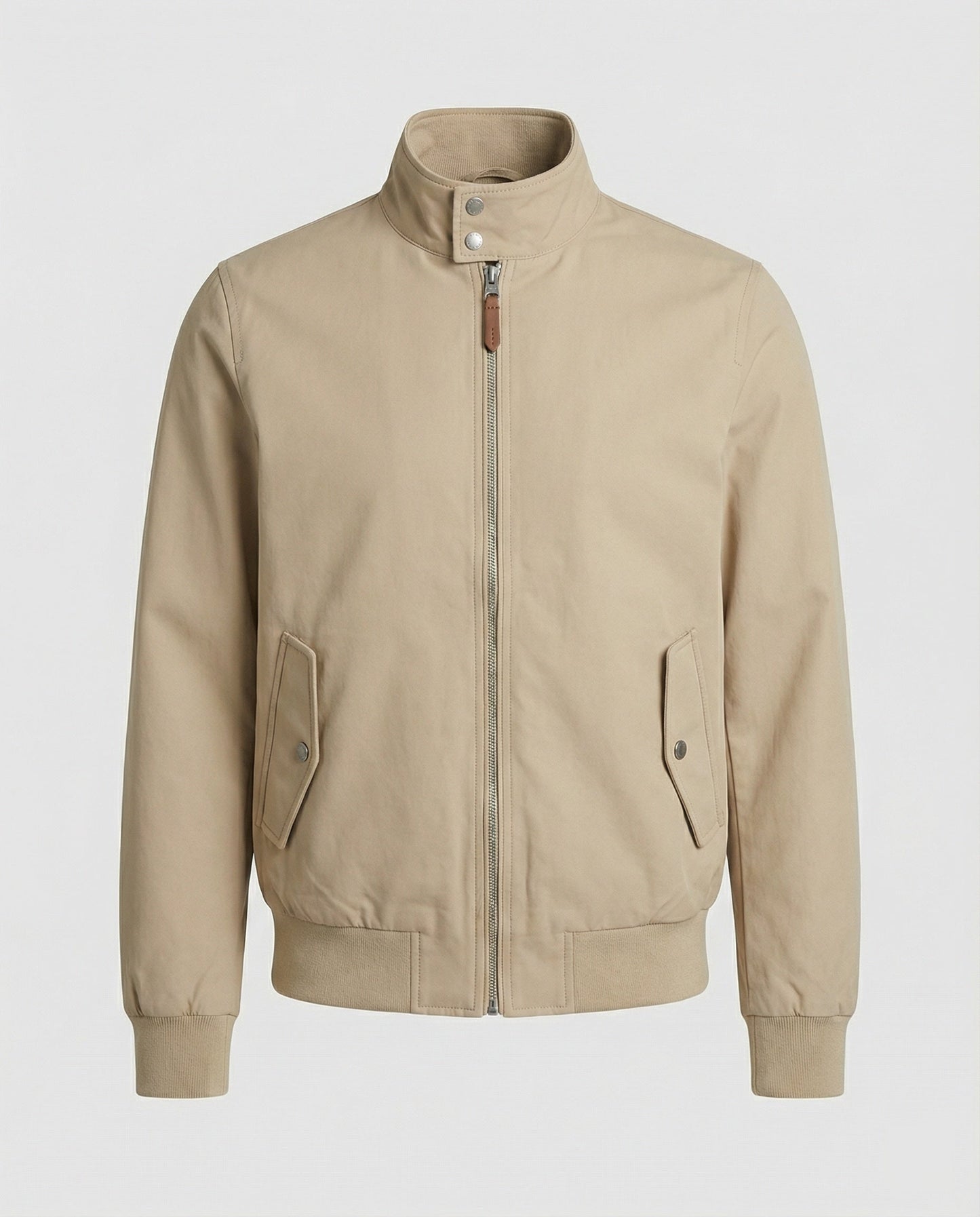 Herren Blouson Leicht Wattiert Reißverschluss Jacke Modern
