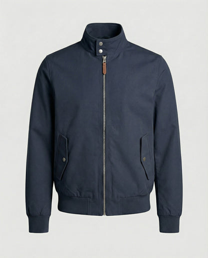Herren Blouson Leicht Wattiert Reißverschluss Jacke Modern