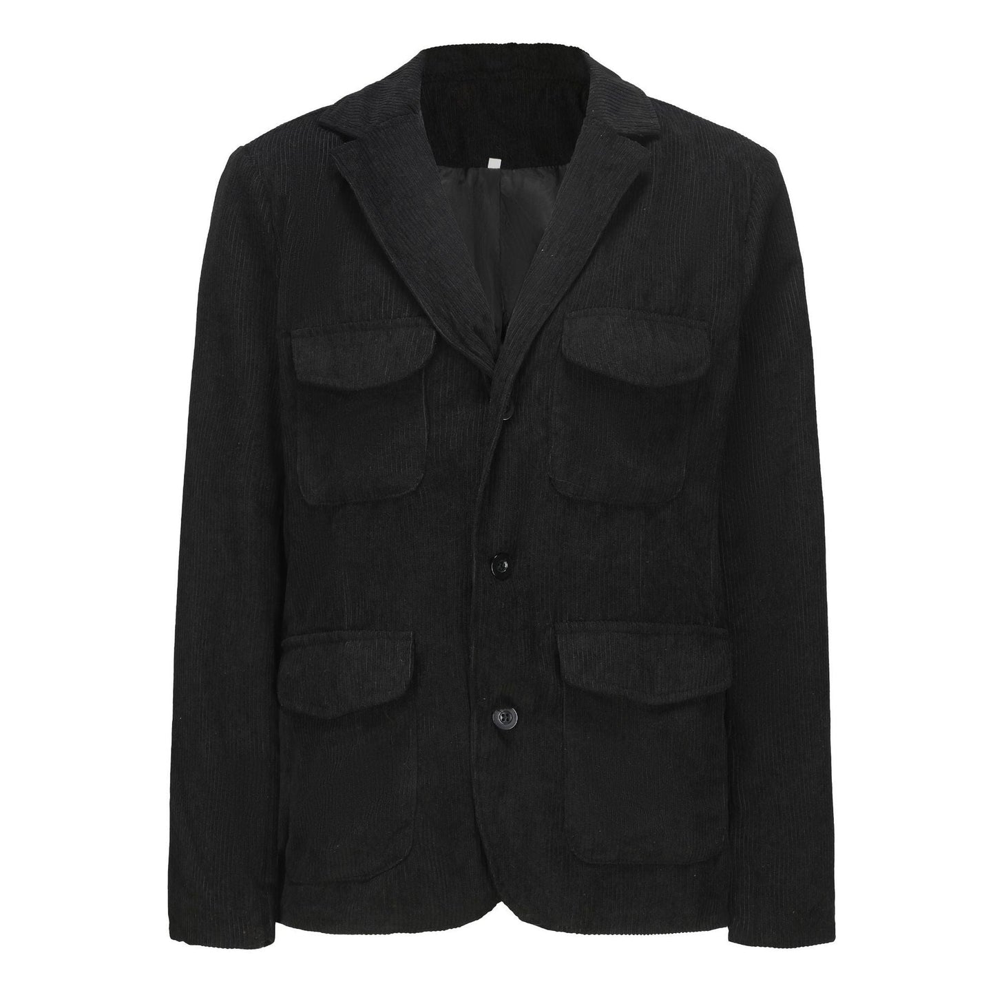 Herren Cordjacke Leicht Mit Taschen Modern Schnitt