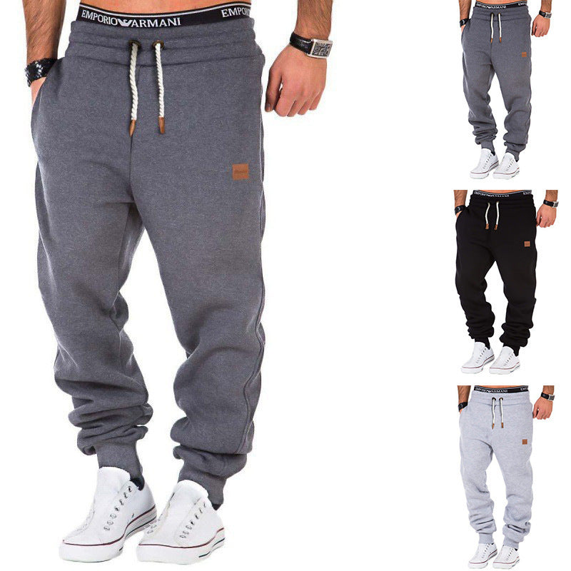 Bequeme Herren Sweatpants Elastischer Bund Sportlich