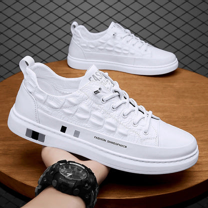 Damen Sneaker Krokodil Design Bequem Trendy