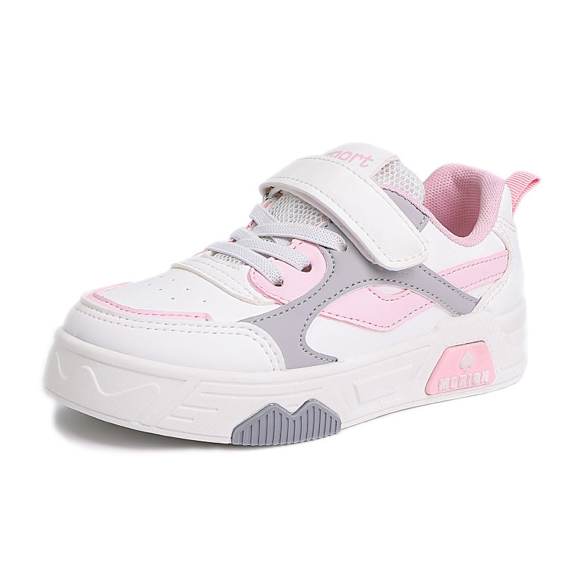 Damen Sneaker Sportlich Klettverschluss Weiche Innensohle