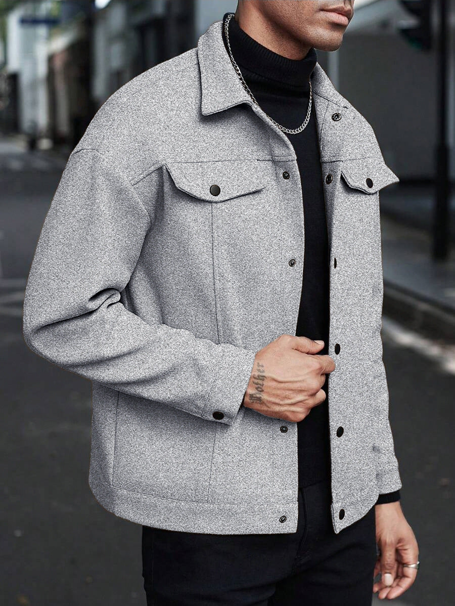 Herren Freizeitjacke Lässig Modern Berlin Style