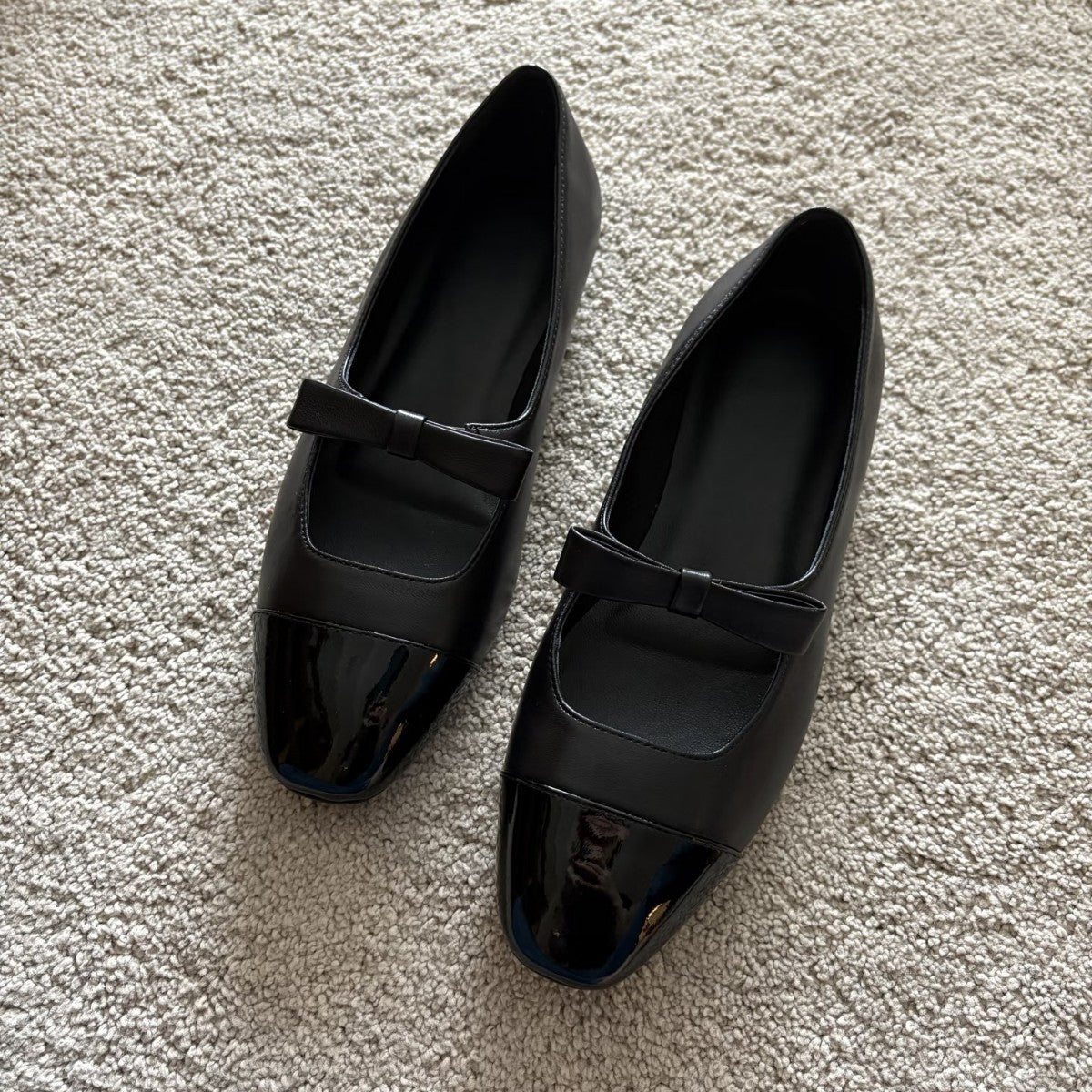 Damen Ballerinas Elegante Mary Jane Schuhe mit Riemen
