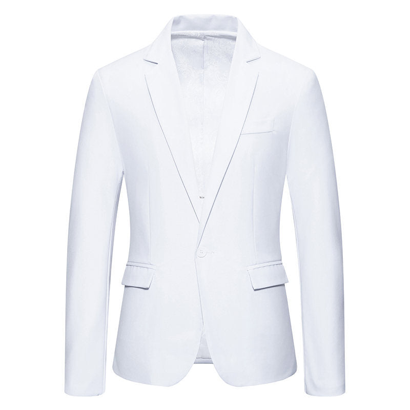 Herren Blazer Hochzeit Elegant Slim Fit Schwarz - BerlinGlamour