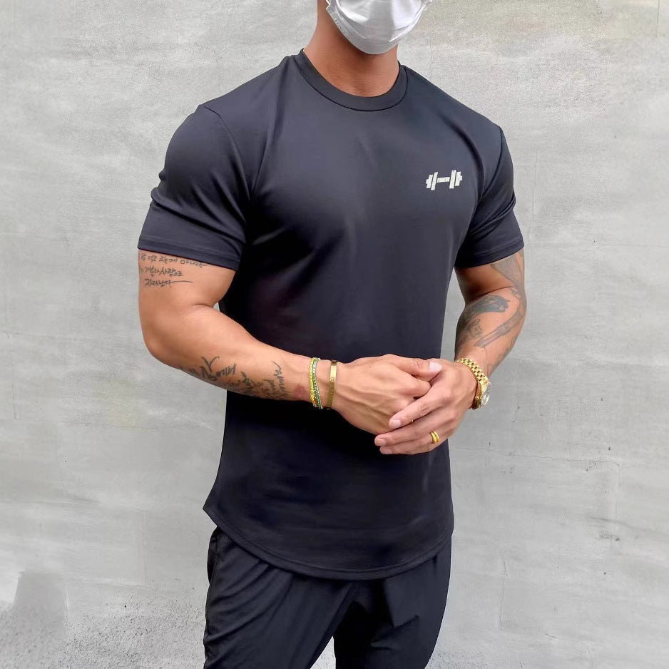 Herren Fitness T-Shirt Sportlich Funktionell
